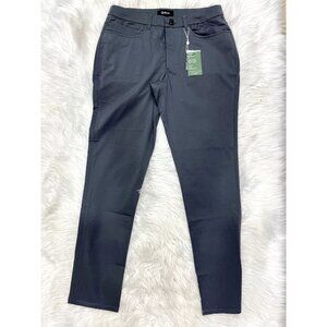 Quince Mens Everyday 5 Pocket Tech Pants Slim Fit Charcoal Gray NWT 32 x 32
